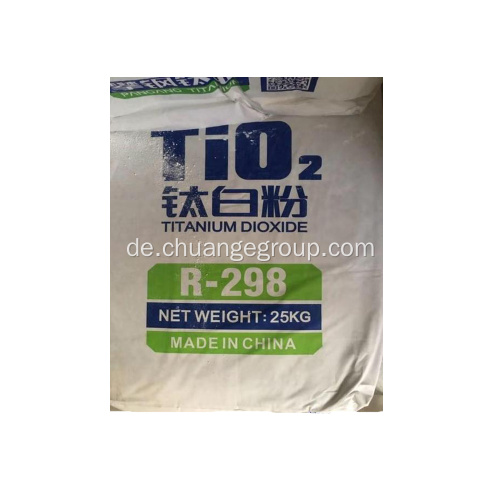 Pangang Marke TIO2 Titandioxid Rutil Grade R298